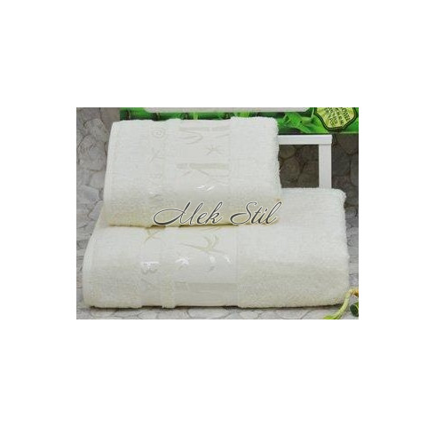 Хавлиена  кърпа Бамбук - бяла 90/150